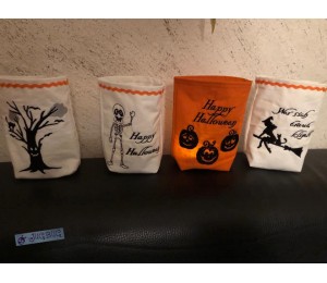 Stickserie ITH - Lichtbeutel Halloween